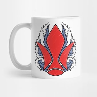 tekkadan logo wave Mug